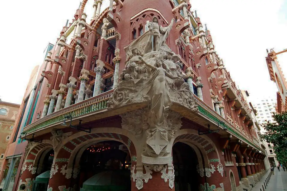 Façanes Modernistes del Palau de la Música Catalana