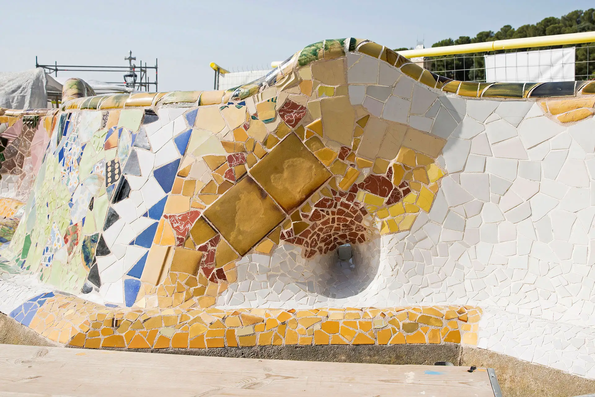 Banc de la Natura. Park Güell (Barcelona)