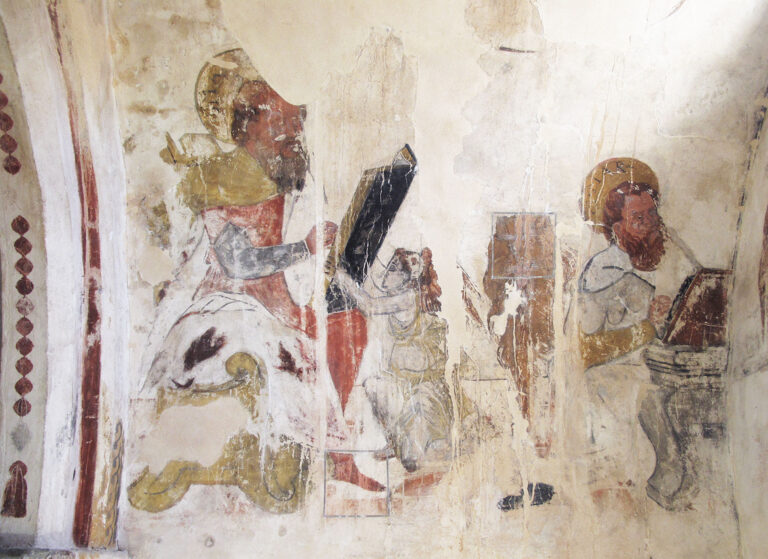 Pintures murals renaixentistes de la capella sud-est de l’Església de Santa Maria de Mur